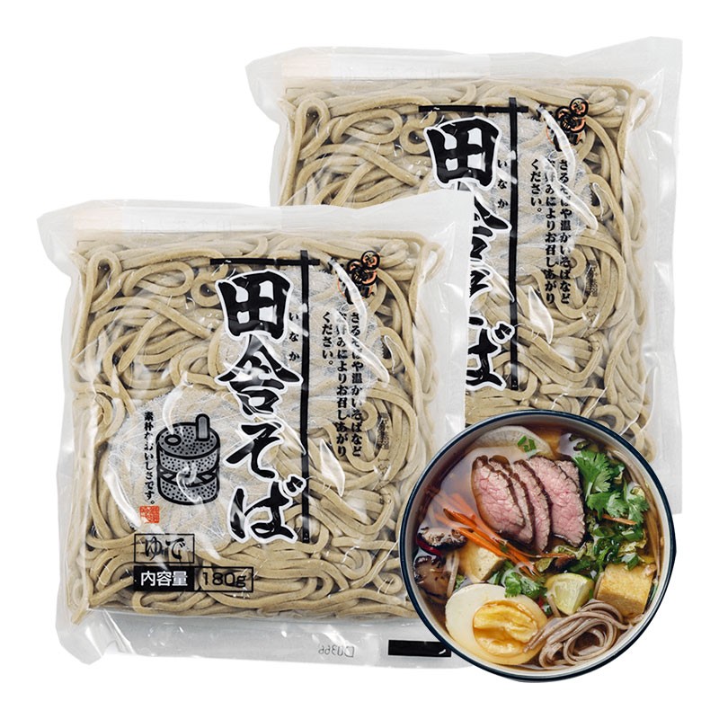宫武【店长推荐】日本原装进口面 宫武 田舍荞麦面180g*2包非速食