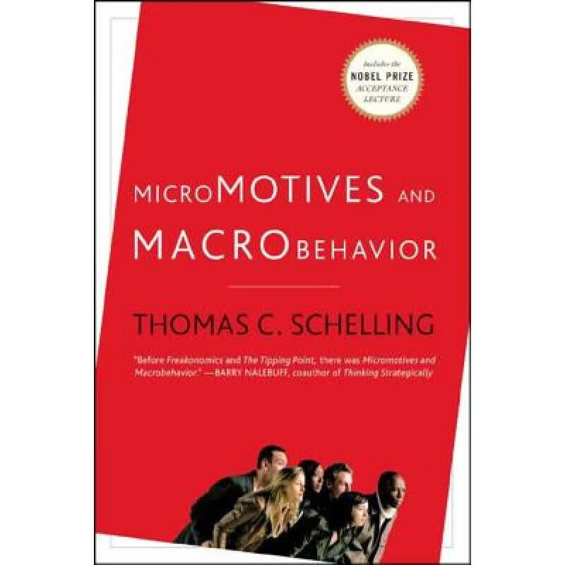 预订 Micromotives and Macrobehavior