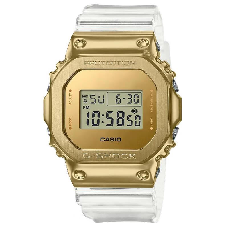 casio卡西欧 g-shock小方块小金块系列手表腕表时尚运动表情侣中性款