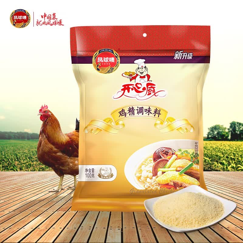 凤球唛（PHOENIX&EARTH）鸡精 加倍提鲜增香厨房调味料 袋装鸡精100g属于什么档次？