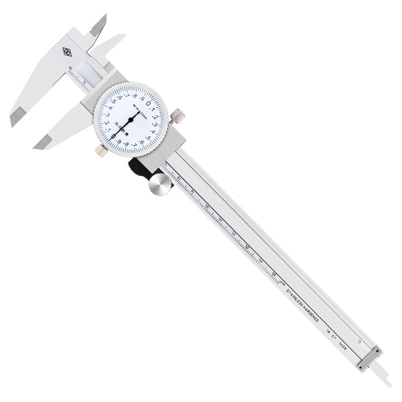 哈量 带表游标卡尺0-150-200-300mm工业级不锈钢高精度表盘式代表 0