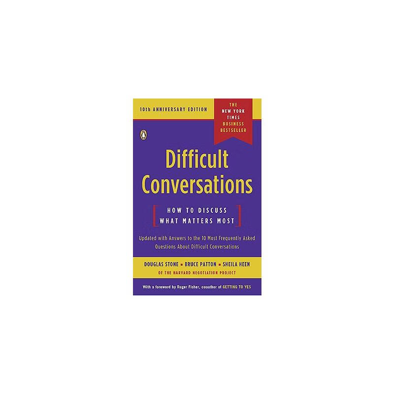 difficult conversations: how to discuss 图书