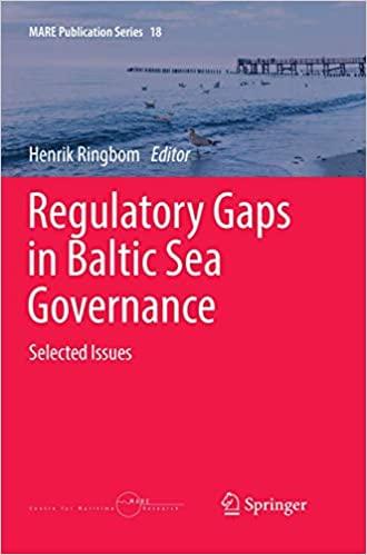预订regulatory gaps in baltic sea governance: selected issues