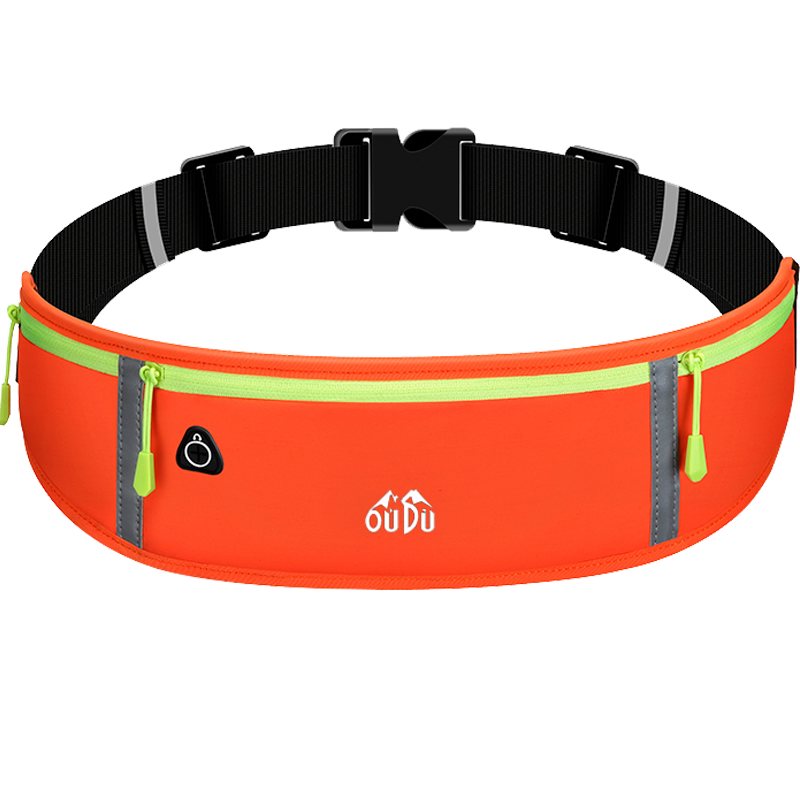 OUDU 欧督 跑步运动腰包装备7英寸腰带包登山手机袋 黑色（7寸以内可用）CJY0103
