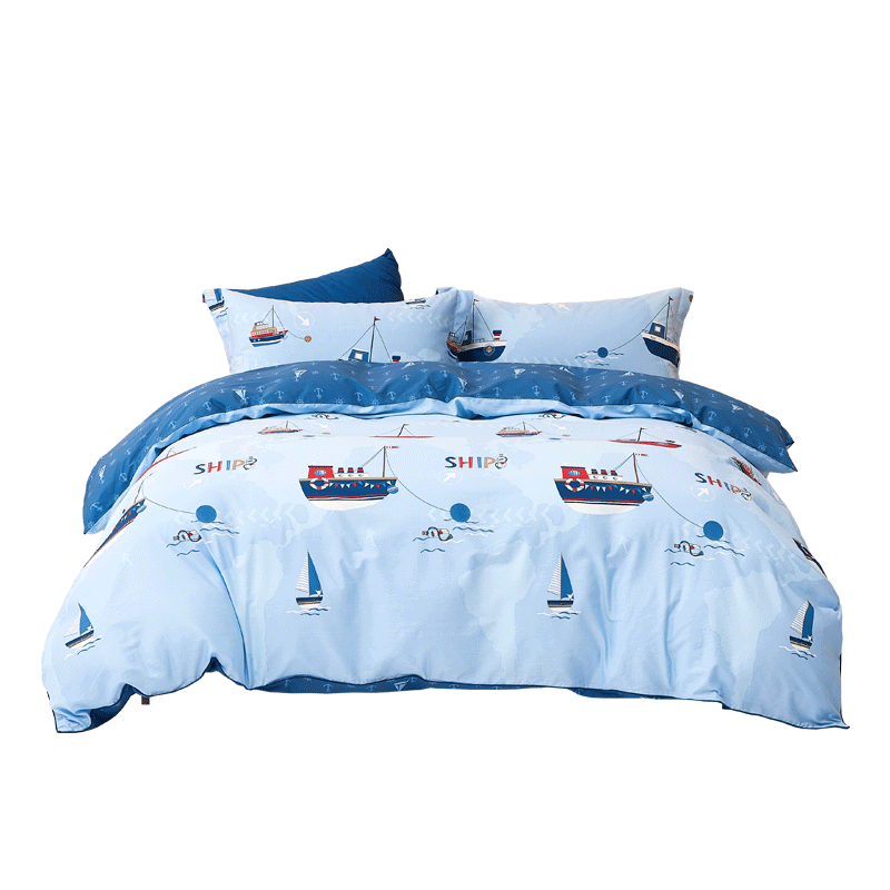 ˮ�Ǽҷı��׵��� Ӥ�׶�A��100%ȫ��ӡ������ ѧ������������Ʒ С����(��Ȥ��ͨ&ĸӤͬ˯) 150cm*210cm