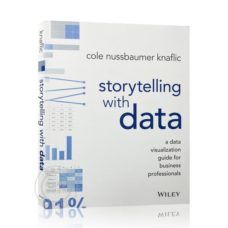 现货 用数据讲故事 Storytelling With Data: A Data Visualization Guide For Business Professionals [Wiley数学]