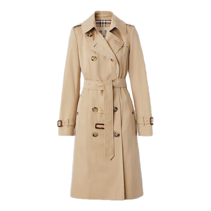 博柏利（BURBERRY）女装 切尔西版型 - 长款 Heritage Trench 风衣80592701