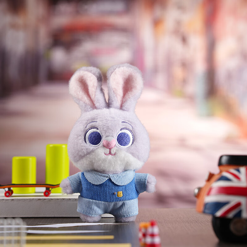 迪士尼（Disney）疯狂动物城朱迪萌糖挂件毛绒玩具公仔钥匙扣送闺蜜朋友生日礼物女