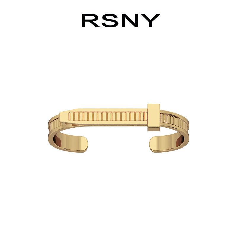 【庆怜/敖犬同款】RSNY丨皮带扣手镯，潮ins时尚，既时髦又百搭！ gold/金色
