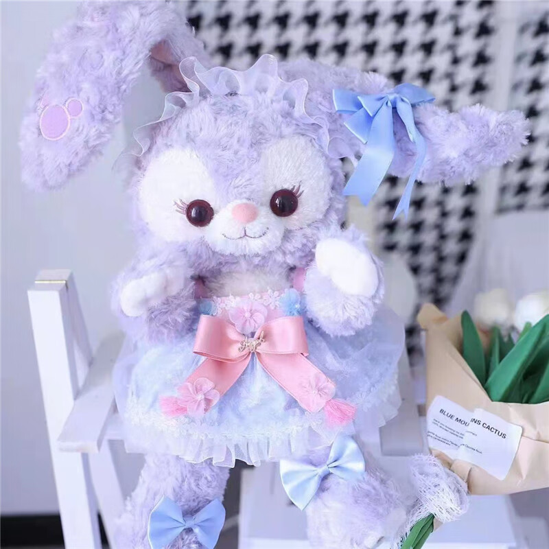 弗贝妮新带路 新带路兔子 新大陆兔子星黛露公仔带骨架玩偶在逃公主