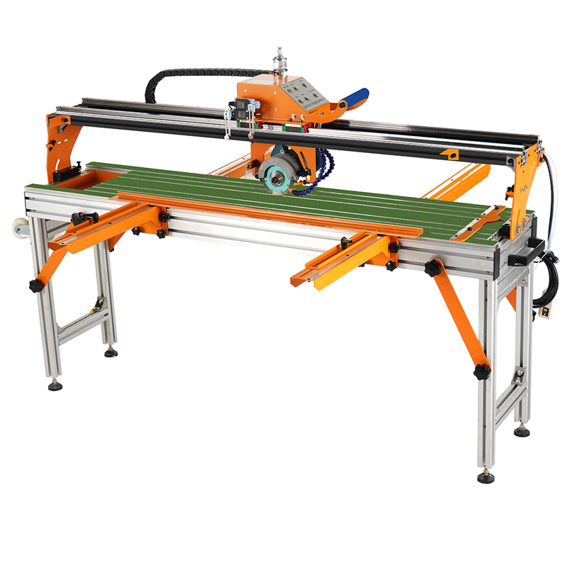 万光全自动瓷砖切割机直切开槽倒角磨边对角切割永磁技术无刷电机 万