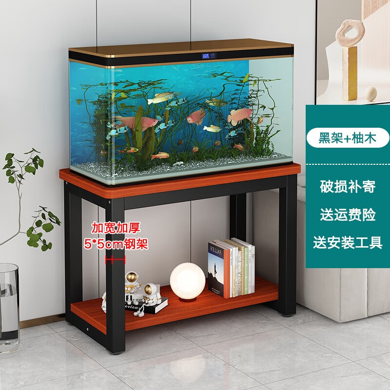 手逗鱼缸架子鱼缸桌子底柜底座小型金属铁艺水簇箱底架托架可定制桌子