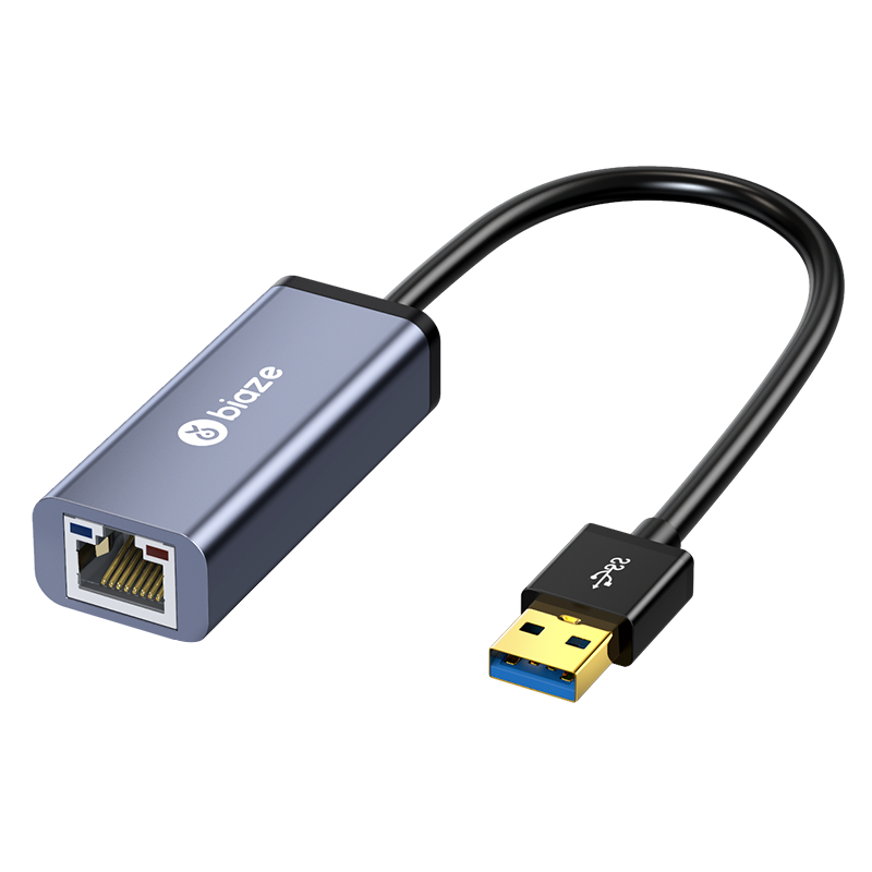 毕亚兹(Biaze)品牌USB3.0千兆有线网卡转RJ45网线接口免驱动|价格走势分析