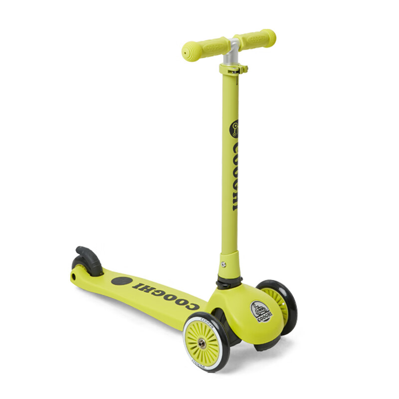 酷骑可折叠儿童滑板车2一3一6岁大童宝宝滑滑车小孩踏板车 酷骑绿