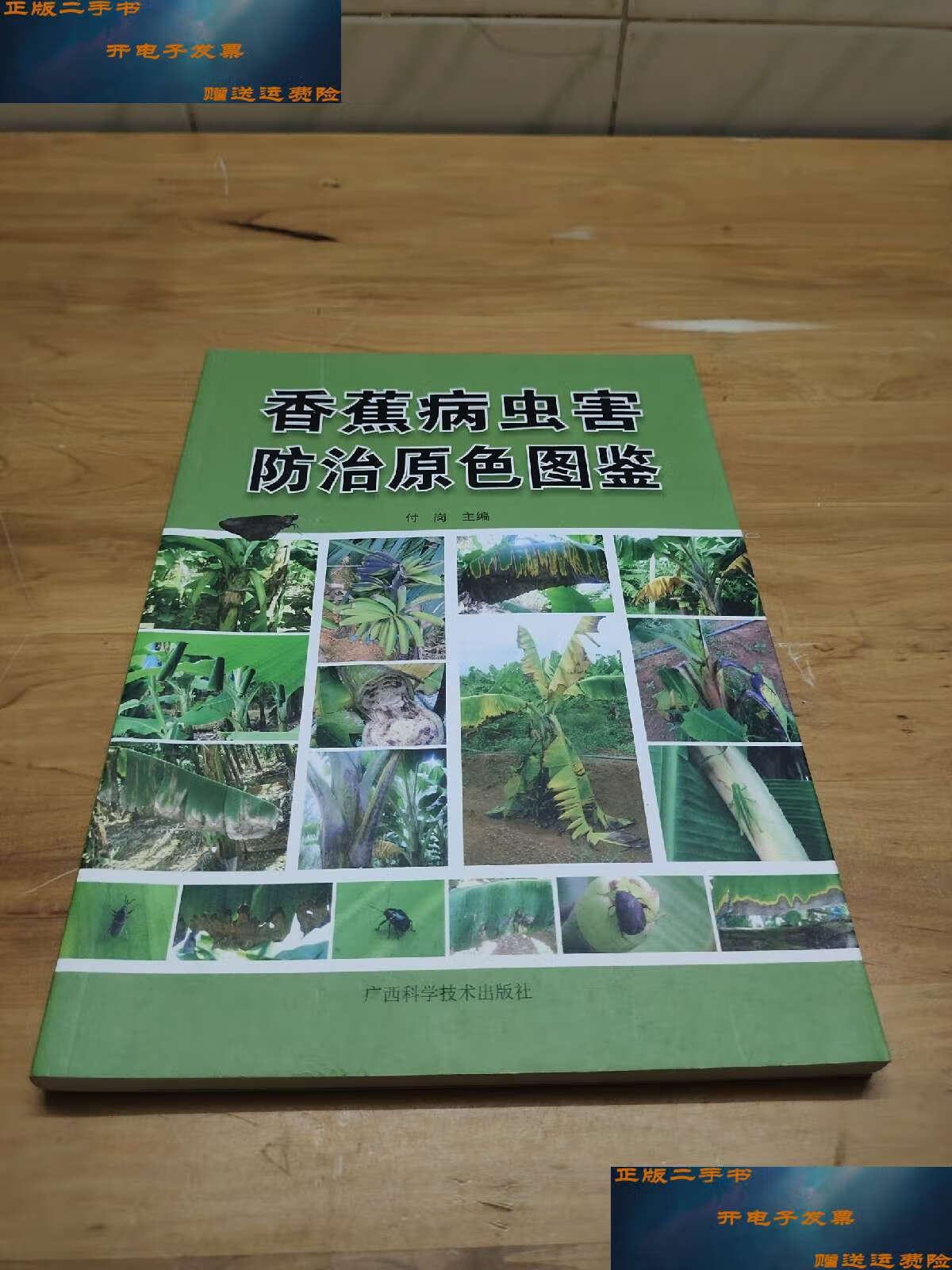 【二手9成新】香蕉病虫害防治原色图鉴 /付岗 广西科学技术