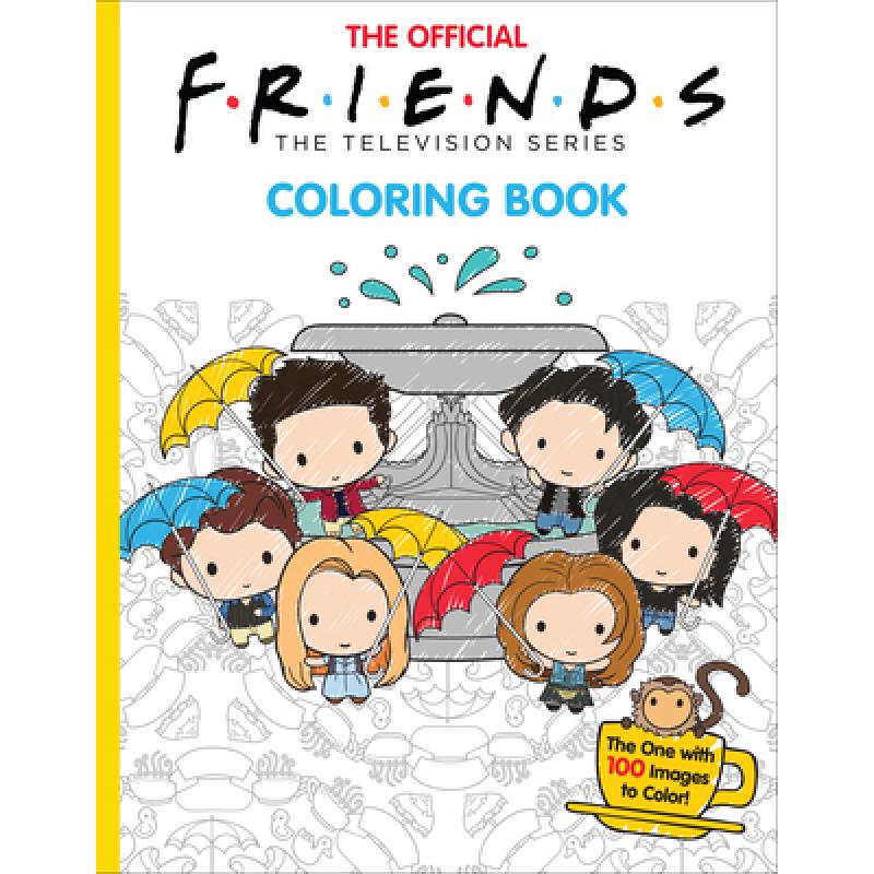 预订 The Official Friends Coloring Book (Media Ti...