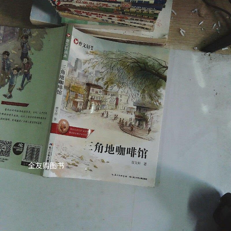 【绝版旧书】曹文轩画本—三角地咖啡馆