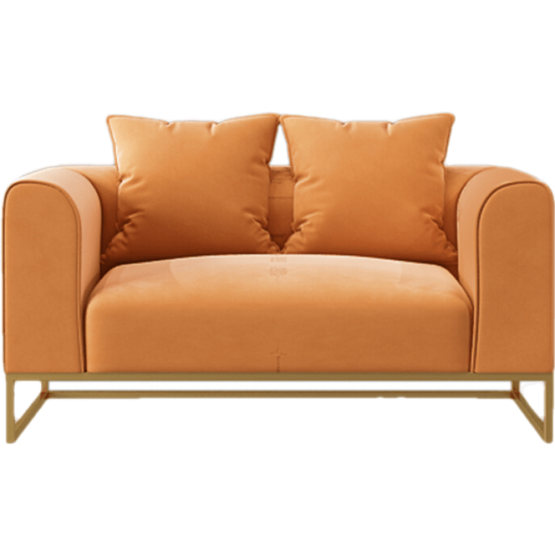 伊三缘酒楼清吧甜品奶茶店咖啡厅休闲区售楼部洽谈会客弧形沙发卡座组合 1.2M褐色卡座 进口皮质