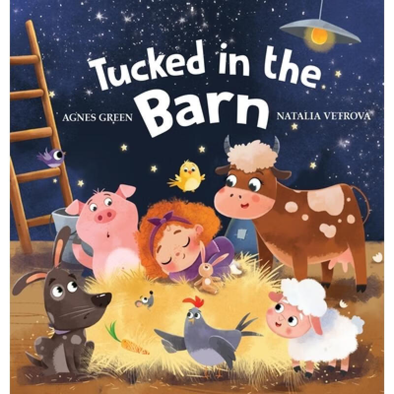 预订 tucked in the barn: bedtime rhyming book abo.