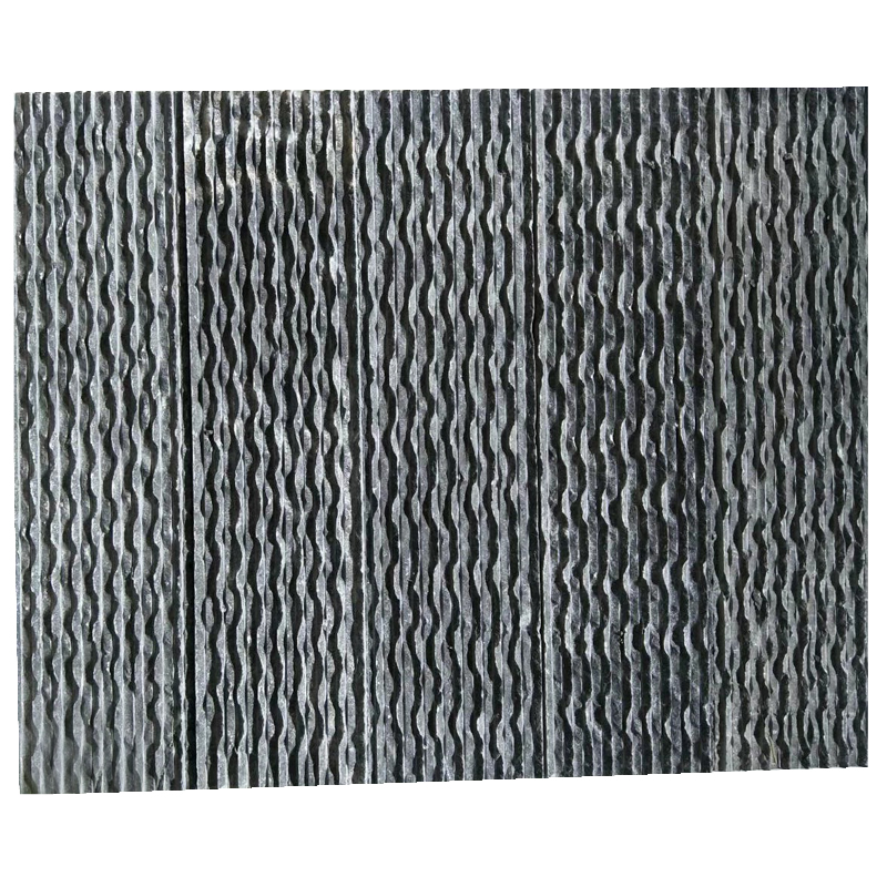 天然大理石材波浪流水石板文化石流水墙水幕墙电视背景墙砖(15片起发