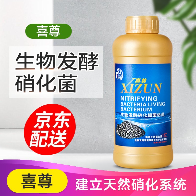 喜尊硝化细菌龙鱼酸奶益生菌水质稳定剂喜尊活力素能量源维他命净水剂