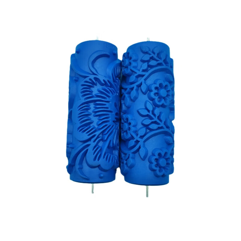 印花滚筒刷墙面印花机液体印花壁纸滚筒艺术涂料工具大全刷墙模具 5寸