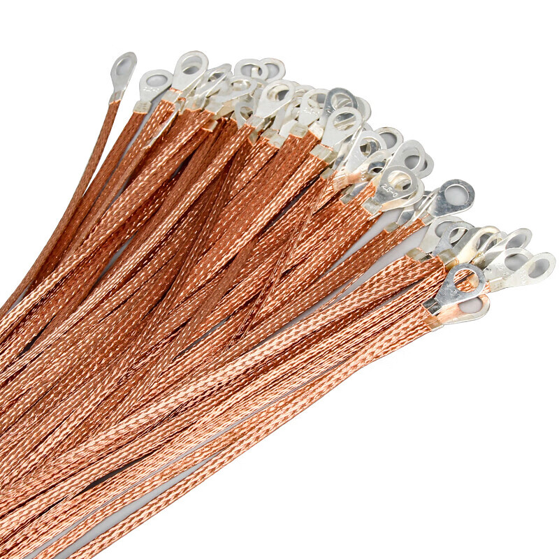 群隆工品 编织接地线 桥架连接线 连接线扁线 2.5平方