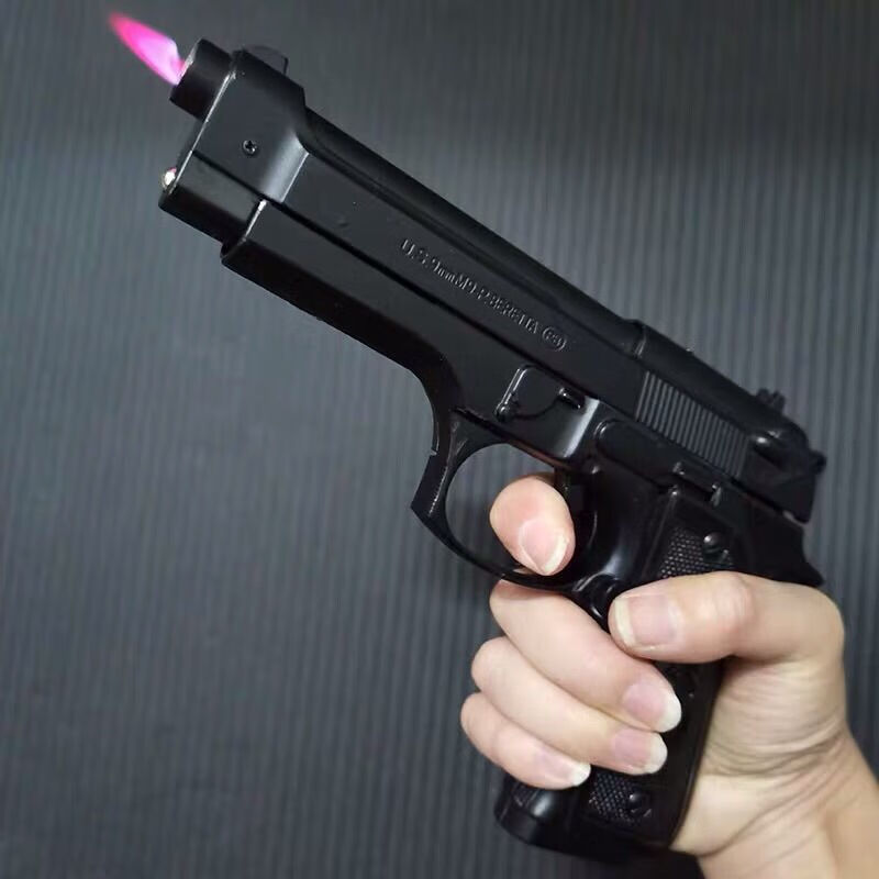 玩具m9打火机摆件创意网红个性潮军迷收藏送礼不可发射1:3 电镀 塑料
