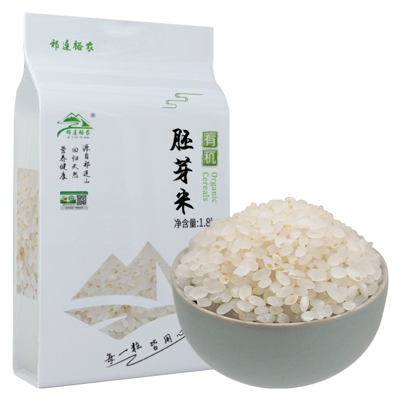 祁连裕农有机胚芽米 谷物米 营养搭配 粥米 宝宝大米粥 杂粮3.6斤真空袋装