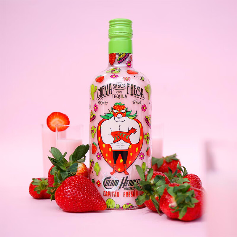 酷曼西罗(cuabar capitan freson)【原瓶进口】奶霸水果利口酒配制酒