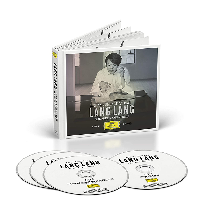 【中图音像】郎朗新专辑 巴赫：哥德堡变奏曲4CD 4819701 环球