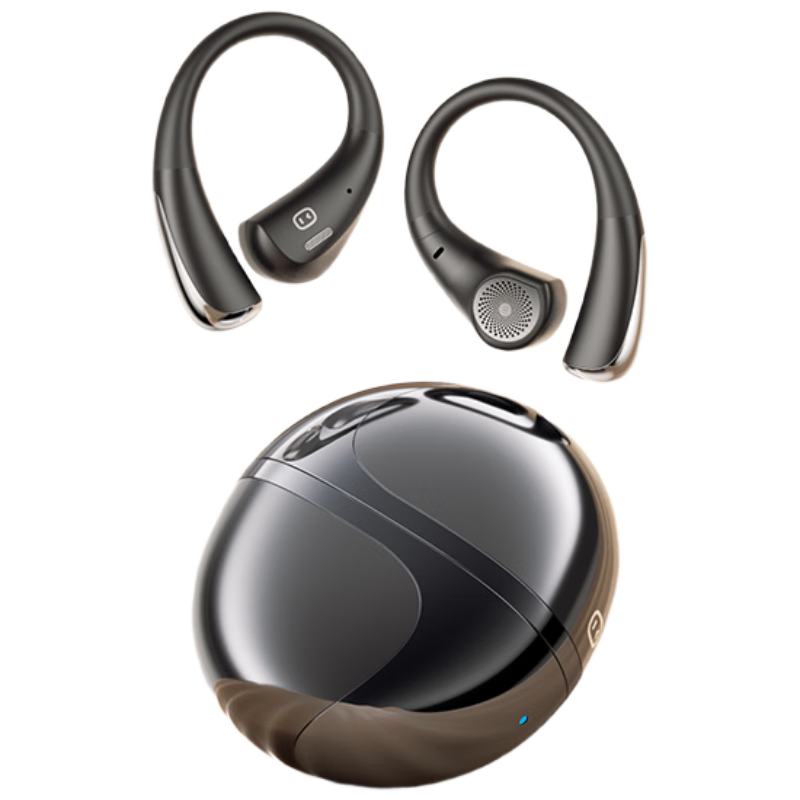 小度【碾压柏林之声】蓝牙耳机气传导概念2025新款超长续航无线运动挂耳翻译适配苹果华为