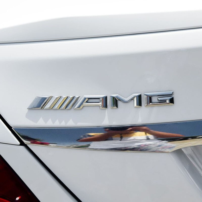 标跃14-16款奔驰c级车标c260lc300l标志c63套标尾标叶子板标改装车贴