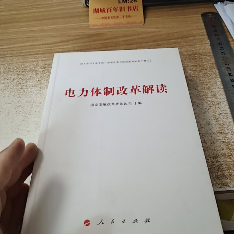【绝版旧书】电力体制改革解读