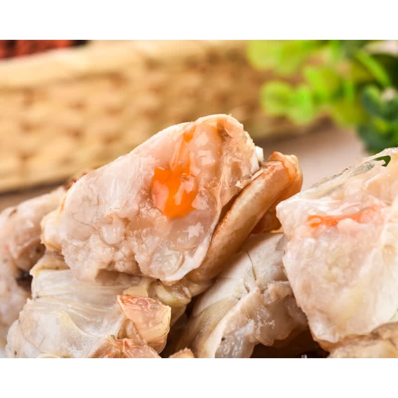 壹虎大叔宁波产醉蟹块1420g即食呛蟹腌制红膏蟹块生腌海鲜咸蟹醉蟹股罐