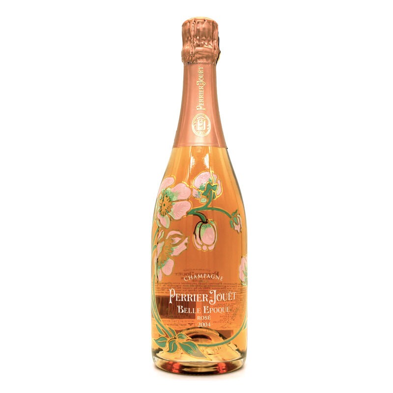 酩悦香槟法国进口香槟酒PerrierJouet巴黎之花美丽时光桃红礼盒装带雕花杯 美丽时光玫瑰香槟Rose 750ml