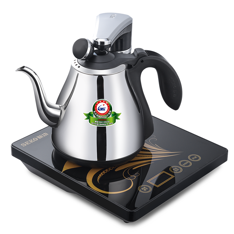新功（SEKO）N60电水壶烧水壶茶具 全自动电茶炉泡茶壶 自动加水电热水壶 煮茶炉 22.3x24.5cm-N66