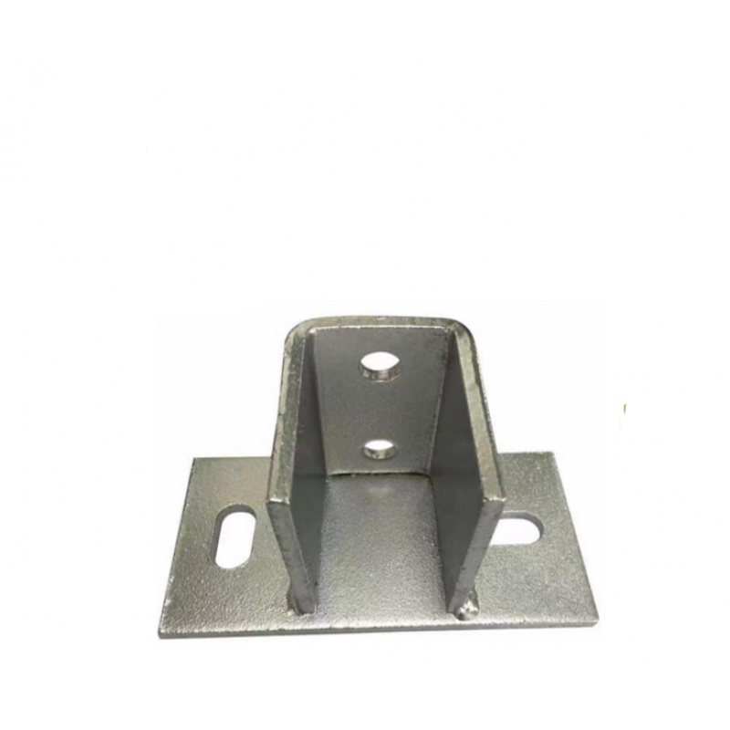 猎瑞c型钢配件底座 热浸锌光伏支架底座 抗震支架镀锌底座连接件 41*