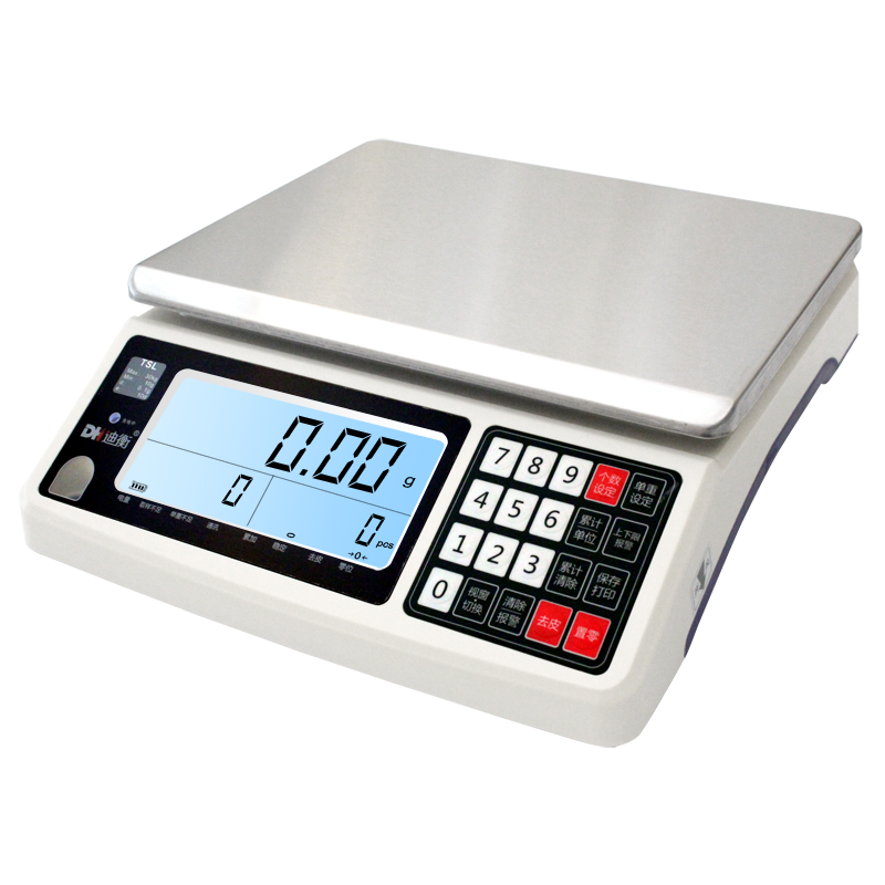 迪衡高精度USB連接電腦erp電子秤計數(shù)臺秤商用工業(yè)rs232通訊秤點數(shù)計重桌秤廚房秤 秤重30kg/精度0.1g（USB即插即用）