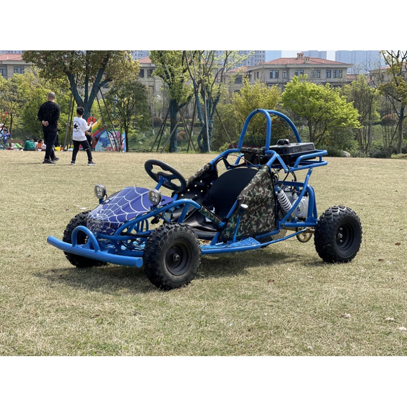 四轮卡丁车成人儿童漂移车沙滩越野场地出租竞技车 单人汽油卡丁车
