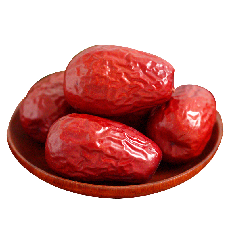 番薯鲜森陕西狗头枣大枣陕北延安无核枣奶枣食材袋装枣子干果清涧红枣