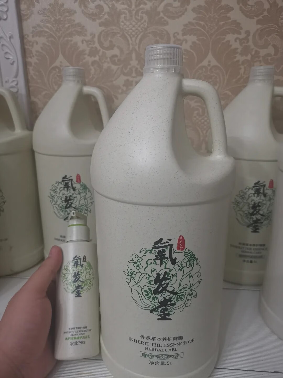 氧发堂大桶洗发水护发素5000ml家用不错的选择 氧发堂大桶洗发水5000