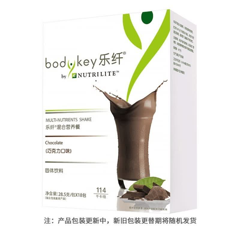 安利 纽崔莱乐纤 混合营养素奶昔/谷物营养餐 体重管理系列 纤脂乐