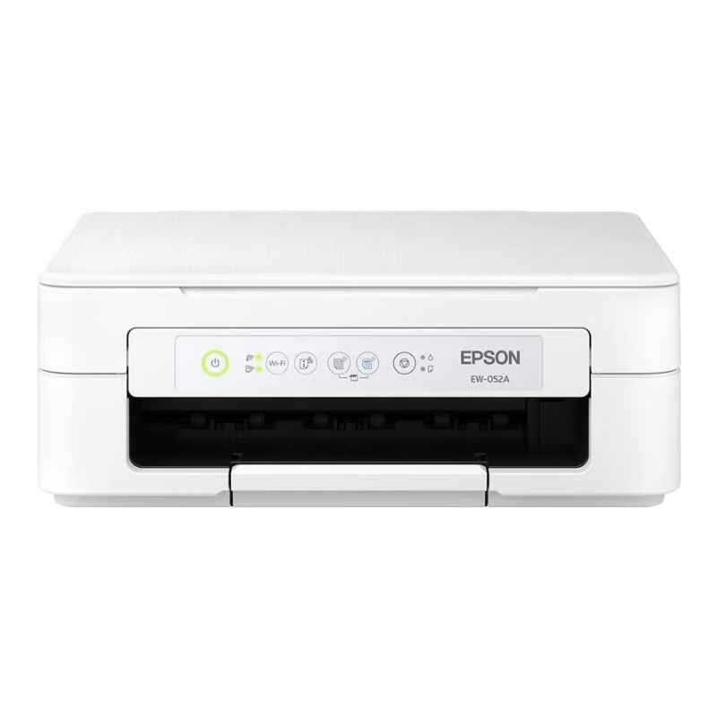 愛(ài)普生（EPSON）【日本直郵】A4彩色噴墨打印機 打印復印掃描一體機 學(xué)生家用錯題作業(yè)打印機 EW-052A【白色】 默認1