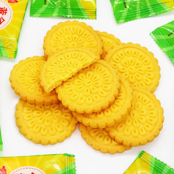 【厂家直发】黄金玉米饼干蔗糖杂粮粗粮饼干 黄金玉米饼【200包】