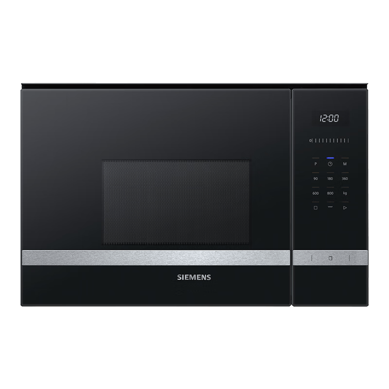西门子（SIEMENS）微波炉嵌入式8种自动烹饪程序 20升大容量 节能低耗  多种智能功能 5档微波 BE525LMS0W