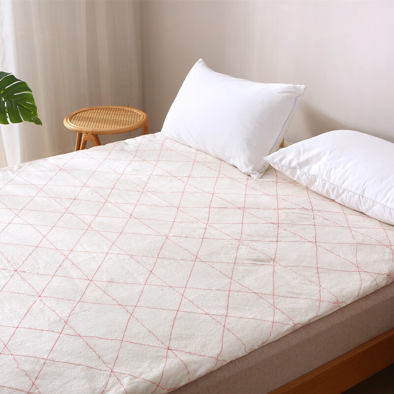 铺盖被褥垫被褥子棉花被褥铺底家用软垫学生宿舍单人棉絮床褥 4斤【薄