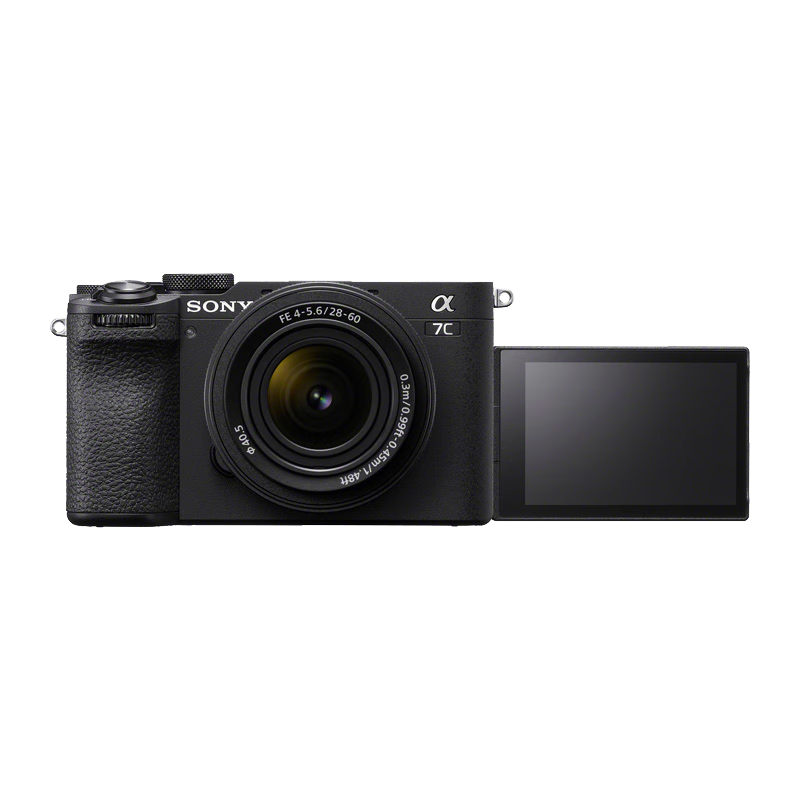 SONY 索尼 Alpha 7C II 全画幅 微单相机 黑色 SEL2860 FE 28-60mm F4-5.6 单头套机