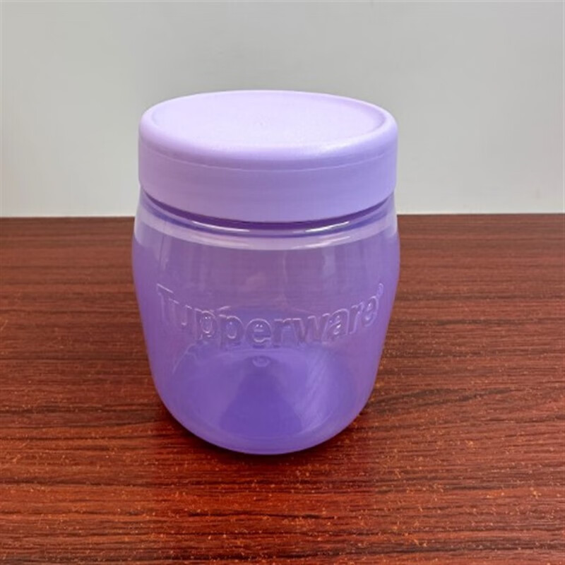 毫升密封圆罐3件套/4件套/可单买 干货零食保鲜盒 325ml圆罐紫色单个