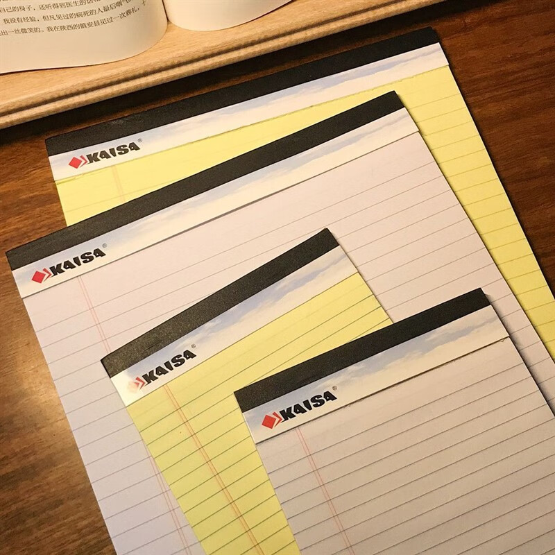 凯撒笔记本凯萨蓝天白云系列美式拍纸本a45记事本高颜值小众ins韩系风